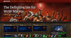 Desktop Screenshot of macro-wow.com